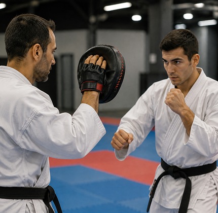 Kumite antrenmanı